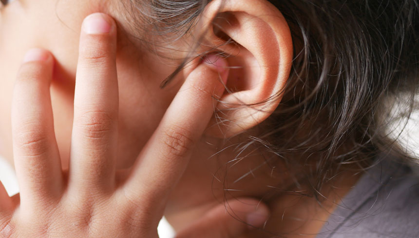patient needing ear infection treatment in Salinas